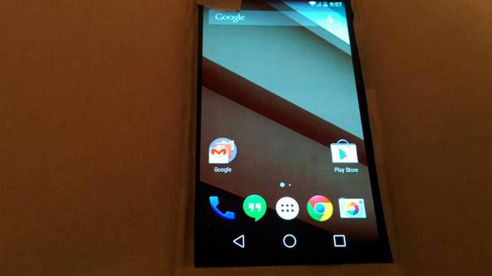 Motorola Phablet spotted running Android L